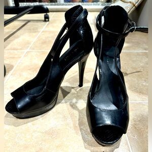 Nine West Heels Black SZ 8.5